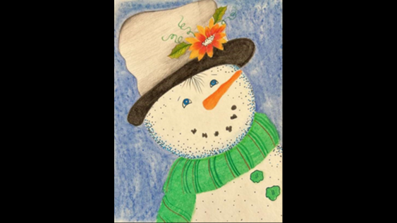 Create a smiley snowman during Dec. 13 art workshop at Lynnwood Library