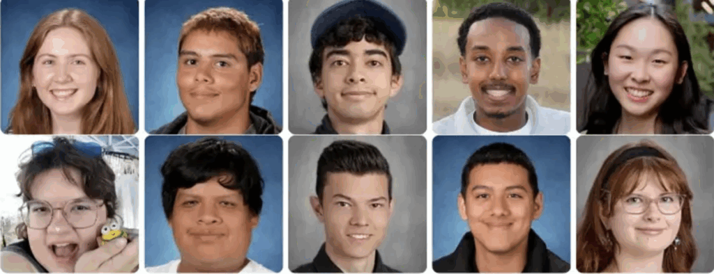 Edmonds School District High School Students of Month for December 2025