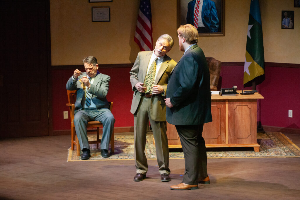 Art Beat Review:  ‘The Outsider’ from Driftwood Players offers political humor with heart