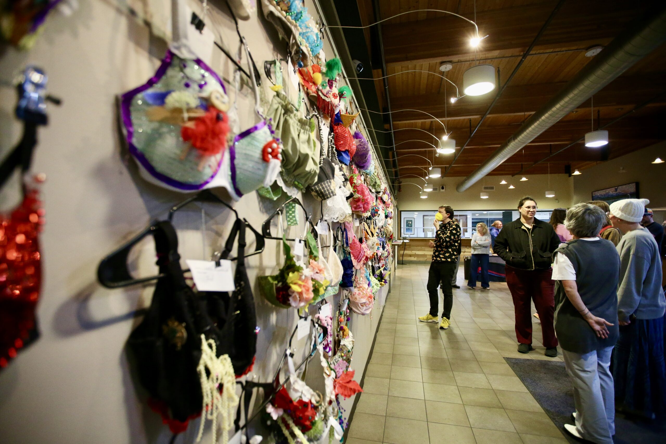 Lynnwood's Brazen Bra-Dazzle exhibit shows art with a purpose
