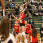 Isabella Allred with a kill