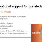 Social and emotional support for students