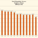 Staffing levels over time