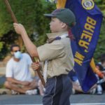 Taking his job seriously.  Day 1:  Tour de Terrace.  7-22-22.