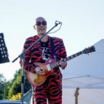 Guitarist Chris, of The Slacks, “Music in the Park,” Brier City Park, 7-13-22