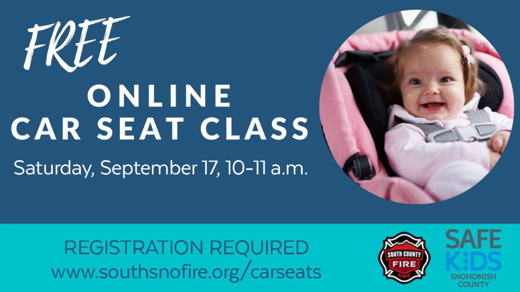 South County Fire offering free online car seat class Sept. 17