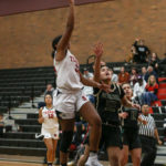 Sierra Sonko with a layup for two points