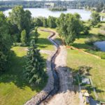 Creek Alignment.  Hall Creek Restoration Project, 6-25-23