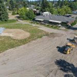 7-2-23:  Site Plan 3 (staging area?).   Hall Creek Restoration Project.