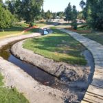 Site Plan 4. Hall Creek Restoration Project, 7-16-23