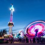 Night lights.   Tour de Terrace, 7-22-23
