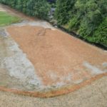 Site Plan 1. Hall Creek Restoration Project, 7-30-23