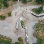 Site Plan 3. Hall Creek Restoration Project, 7-30-23