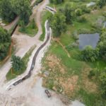 Site Plan 3 and 4. Hall Creek Restoration Project, 7-30-23