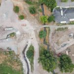 Site Plan 3. Hall Creek Restoration Project, 7-30-23