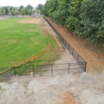 Looking south.  Site Plan 1-2, 8-6-23.