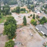 Looking  northwest.  Site Plan 3, 8-6-23.