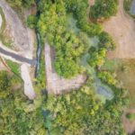 Site Plan 4, Looking north.  Hall Creek Restoration Project, 8-20-23