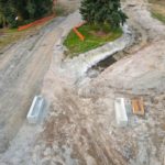 Site Plan 3, looking south, Hall Creek Restoration Project, 8-20-23