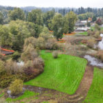 Site Plan 4, looking north, Hall Creek Restoration Project, 10-22-23