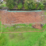 Site Plan 1, looking west,  Hall Creek Restoration Project, 10-22-23