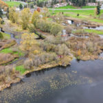 Hall Creek Restoration Project, looking north, 11-12-23