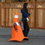 This guy stops traffic wherever he goes.  MLT Trunk or Treat, 10-31-23