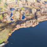 Looking northeast, Hall Creek Restoration Project 12-17-23