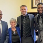 Sen. Lovick, Ann Silvers, Blair Daly, Joe Cook