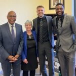 Sen. Lovick, Ann Silvers, Blair Daly, Joe Cook