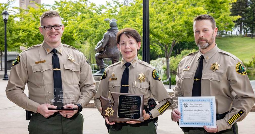 Snohomish County Sheriff’s Office receives accreditation through WASPC