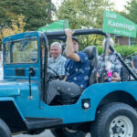 Brier Mayor, Dale Kaemingk.   Brier SeaScare Porch Light Parade, 8-14-24