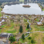Hall Creek Restoration Project Revisited.  Looking south.  11-24-24
