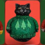 Paper Mache Cats by Nicole Caulfield