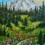 Mt Rainier by Leanna Leitzke