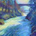 JaniceCarlton_AfternoonOnTheDeschutes_16x16_f21.0625×21.0625_SoftPastel_900