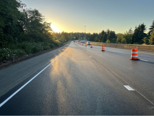 Overnight SR 525 lane and ramp closures continue June 22-26 for striping