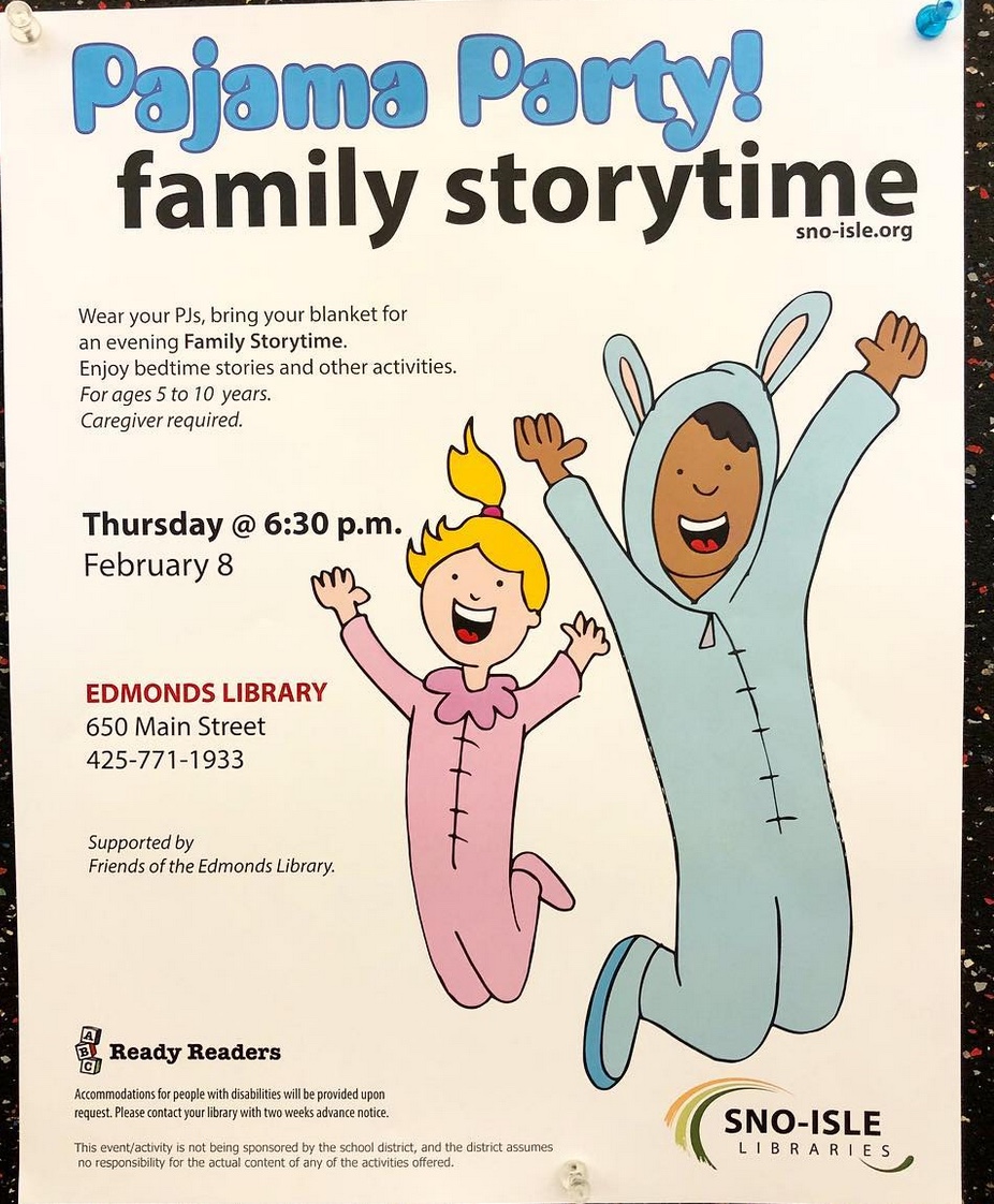 Edmonds Kind of Play: Have a pajama party, celebrate Sesame Street