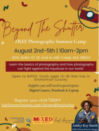 Totally free pictures camp Aug. 2-5 for BIPOC youth