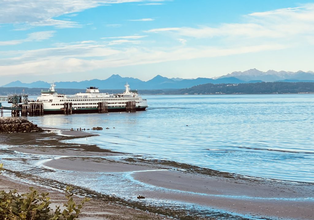 Edmonds scenic Lowtide Wednesday blues My Edmonds News