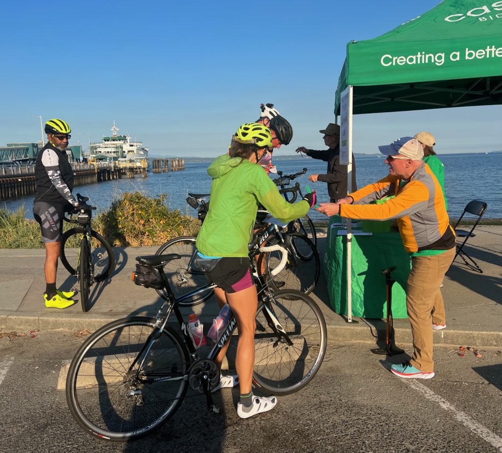 Scene in Edmonds Bound for the Kitsap Color Classic My Edmonds News