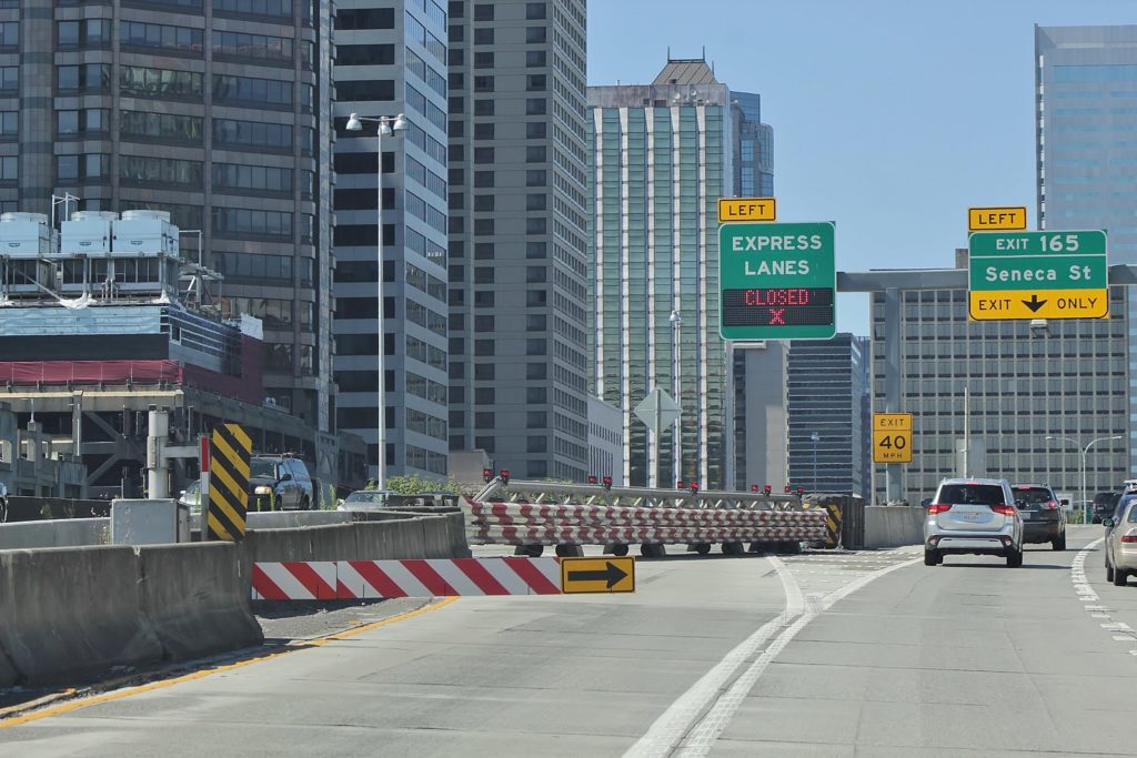 I-5 express lanes in Seattle closing at 9 p.m. June 8-12 for concrete panel replacement