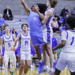 Avery Pelote(0), G, Soph. Meadowdale HS vs Shorewood 12-8-23-1