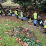 Edmonds Stream Team surveying Shell Creek for salmon spawning Large