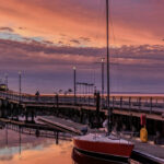 2 DSC_1550 Edmonds Sunset, denoise, sharpen, aurora, palette knife 4×6