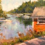 JoyceHester_MysteryBayMorning_oil_8x10_fr14x16_475