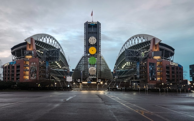 Lumen Field in Seattle. 