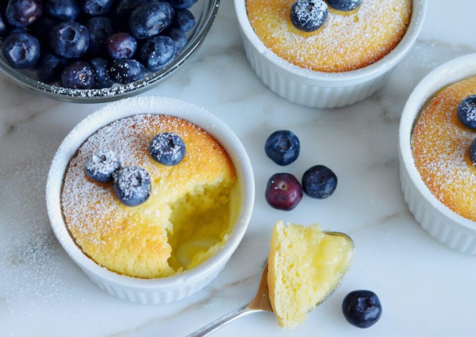 Healthy Eating: Lemon Pudding Cakes