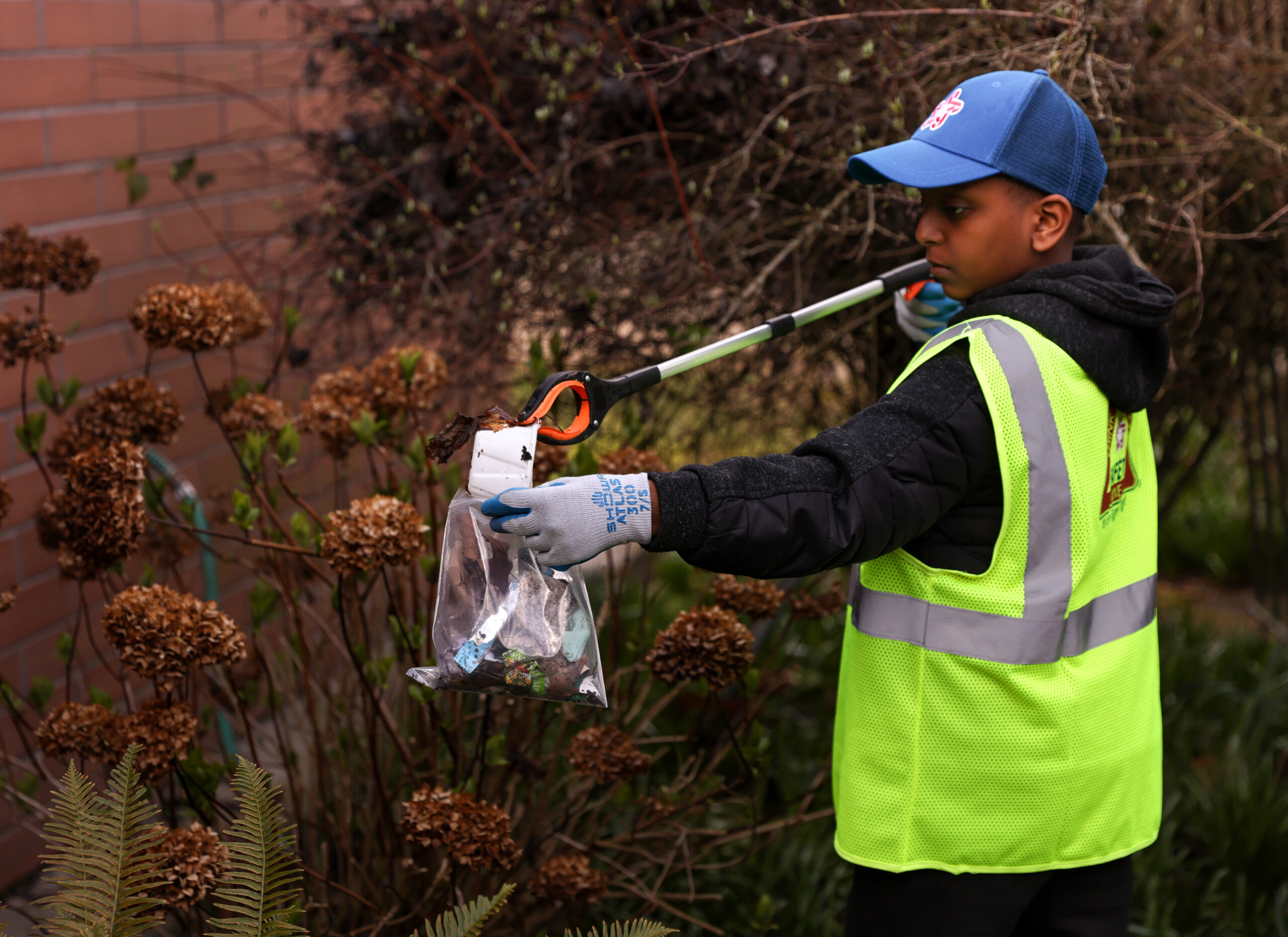Fourth grader starts Green Team to keep College Place Elementary clean