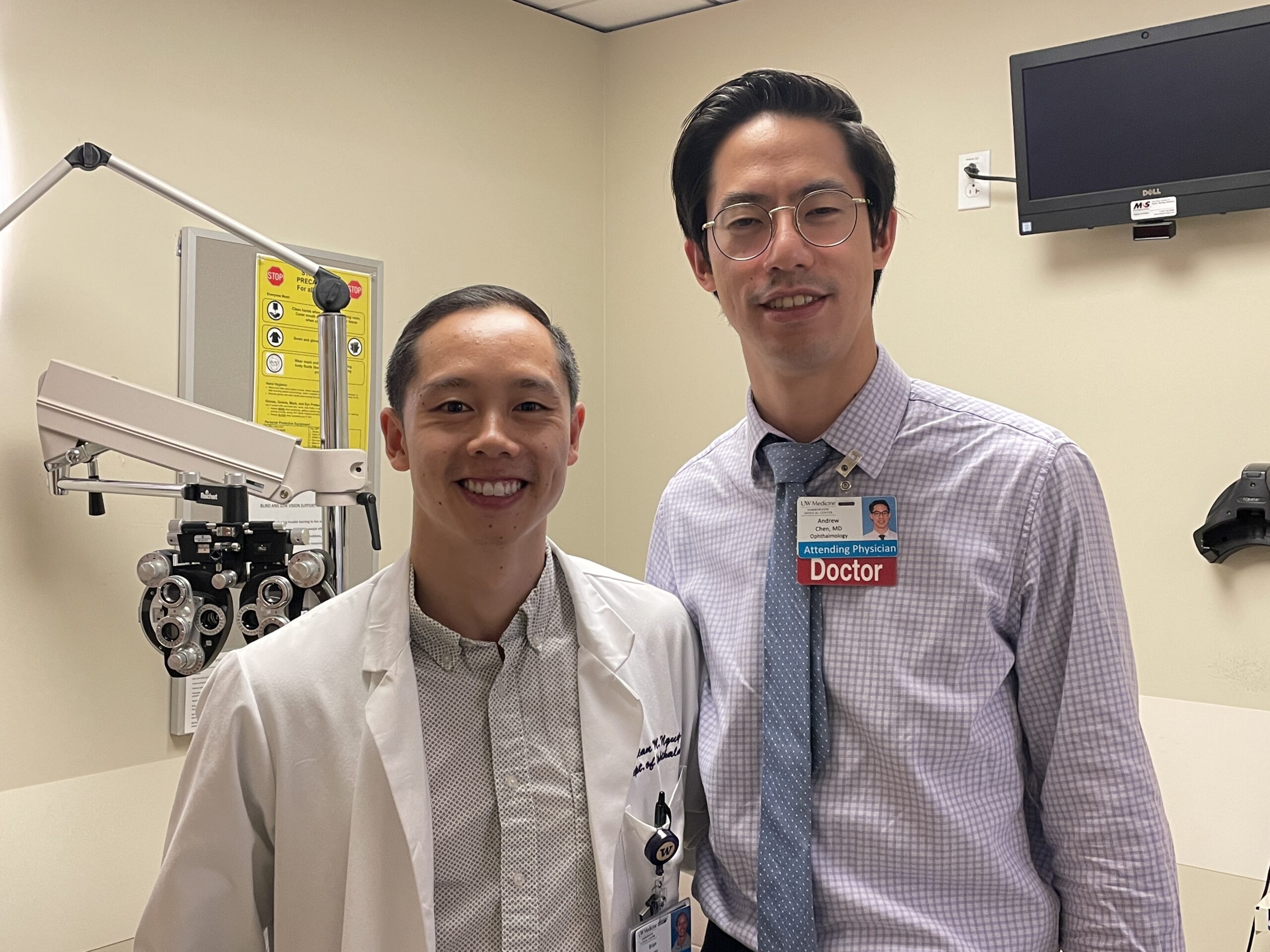 Meadowdale HS alumni returns to Seattle for glaucoma fellowship